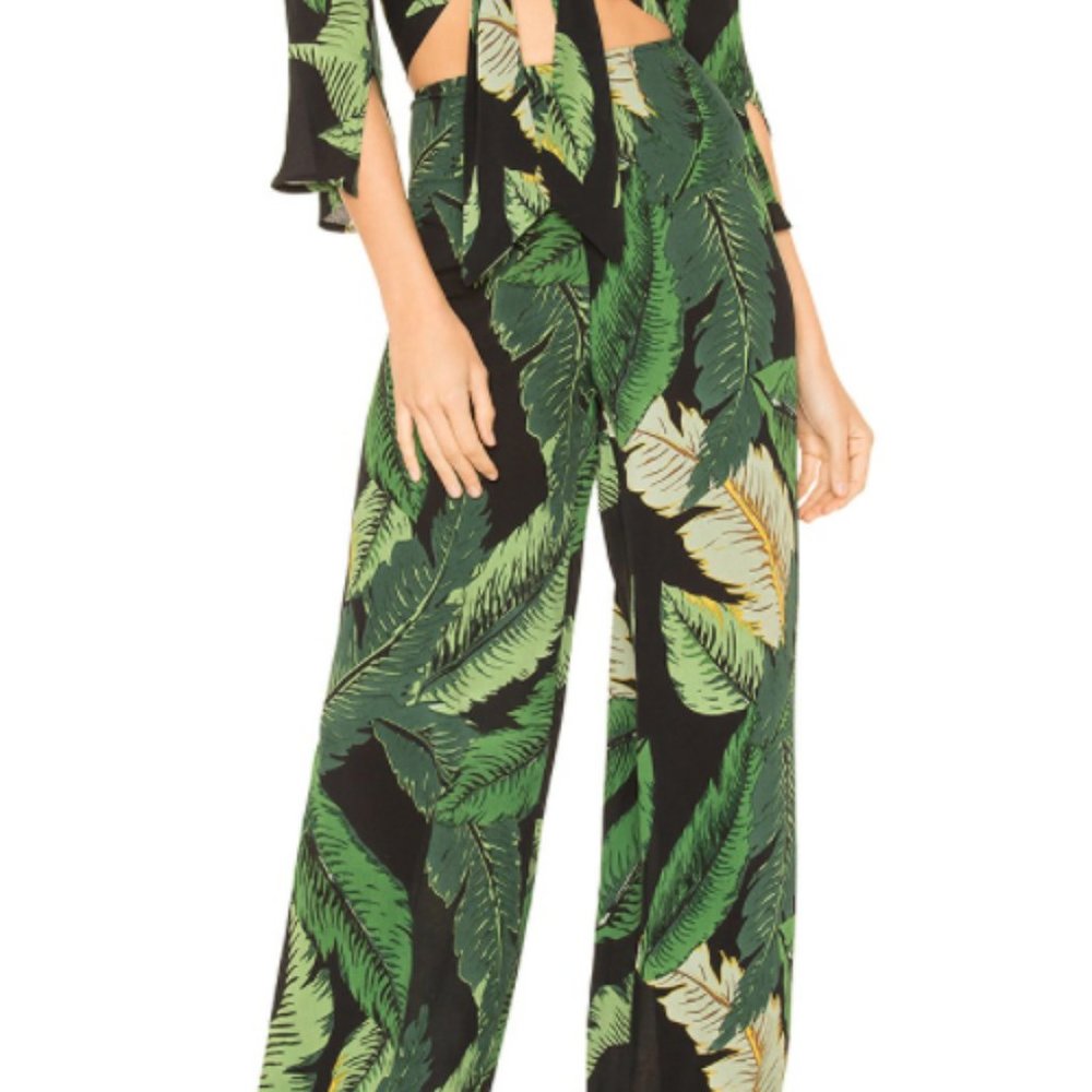 Printed Flowy Pants